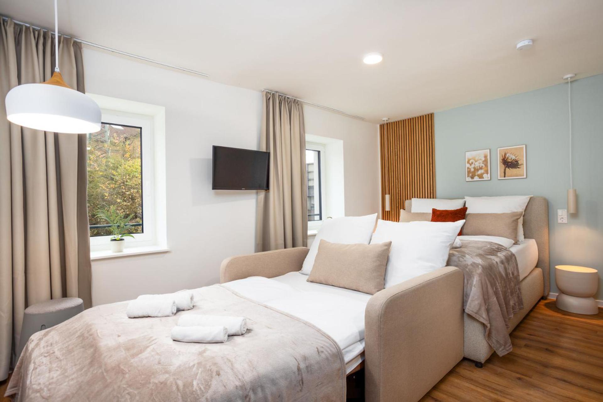 Dwellstay - City Apartments Fulda Phòng bức ảnh